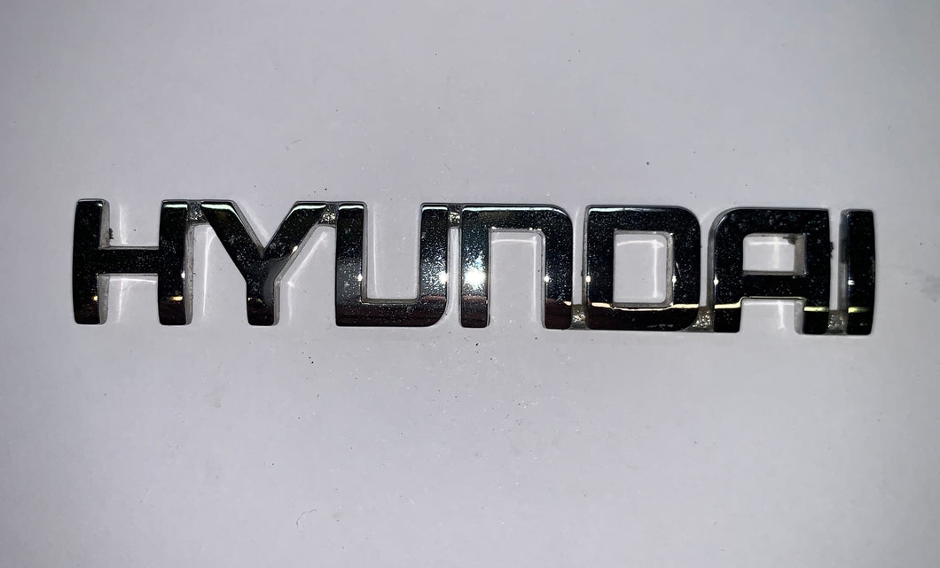 Hyundai Tailgate Badge - Used - Autoscene Getz Partz
