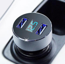 USB Dual Port Car Charger 5V 3.1A Quick Charge with LED Display - Autoscene Getz Partz
